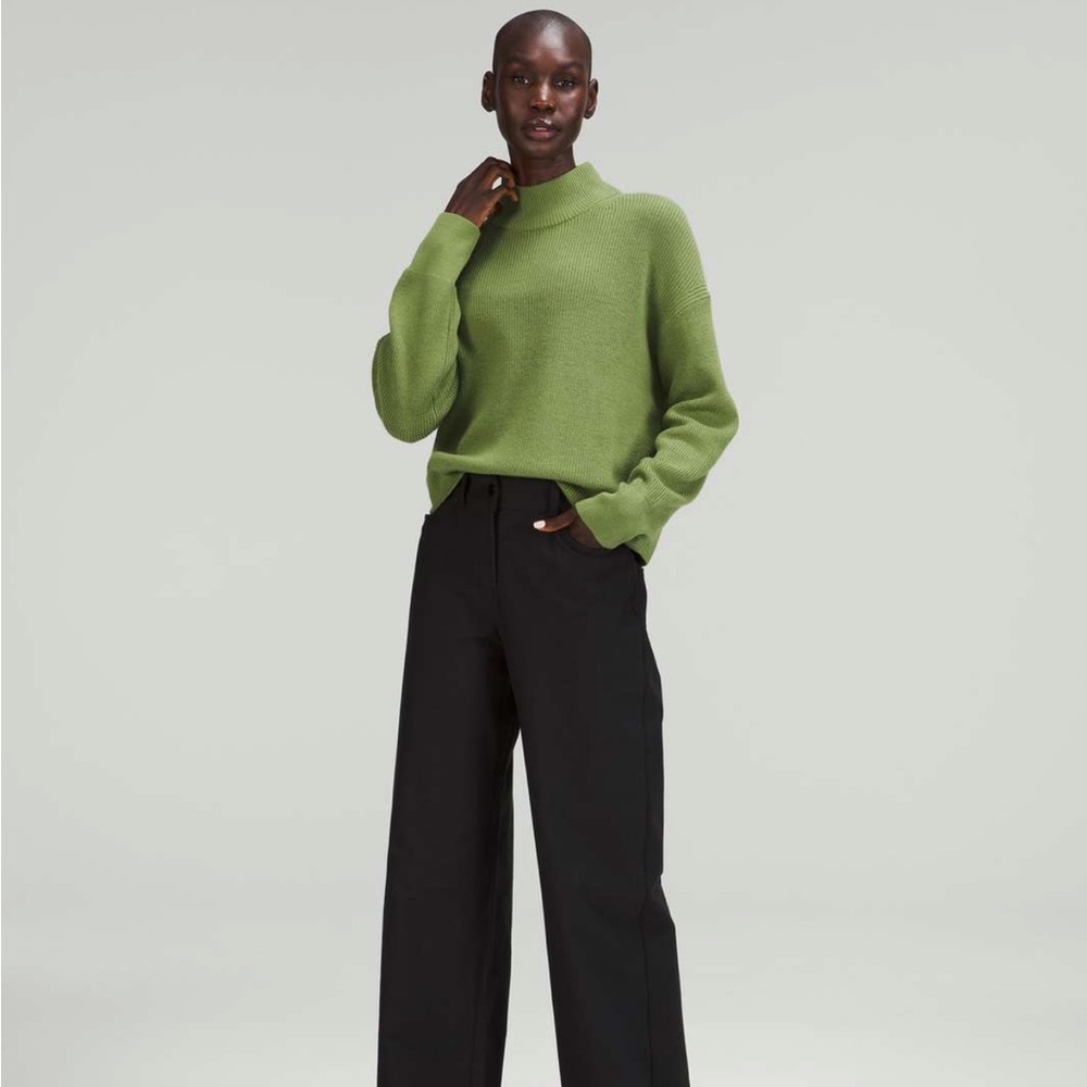 Lululemon Merino Wool Mock Neck Sweater Size 4